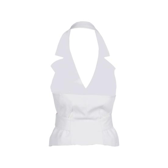 26SS 엘리자베타프랜치 베스트 GL00561E2 360 WHITE - ELISABETTA FRANCHI