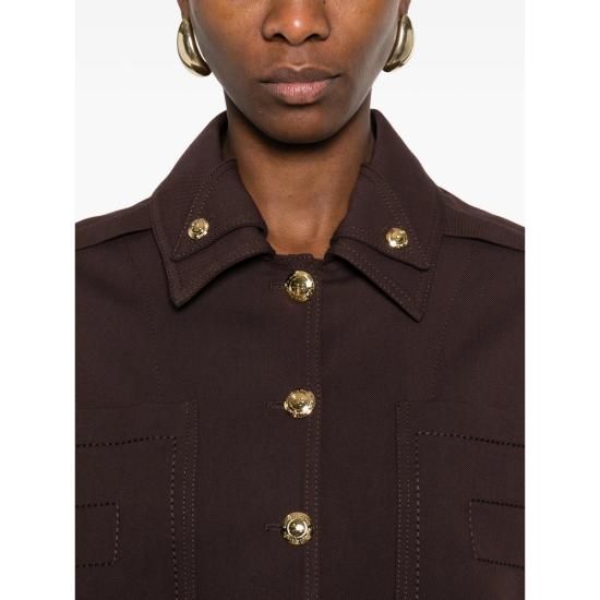 26SS 엘리자베타프랜치 자켓 GB00561E2 644 BROWN - ELISABETTA FRANCHI