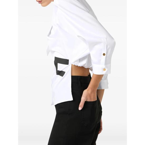 26SS 엘리자베타프랜치 셔츠 CA15561E2 221 WHITE - ELISABETTA FRANCHI