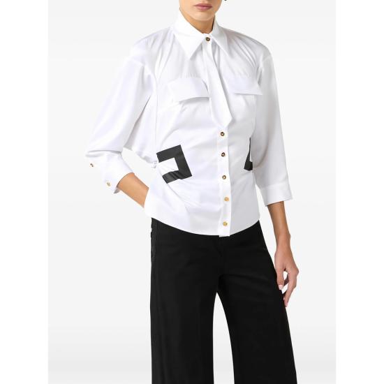 26SS 엘리자베타프랜치 셔츠 CA15561E2 221 WHITE - ELISABETTA FRANCHI