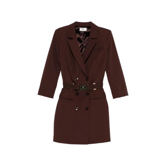 26SS 엘리자베타프랜치 미디 원피스 AB91961E2 644 BROWN