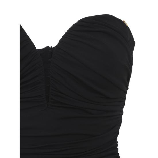 26SS 엘리자베타프랜치 숏 원피스 AB90861E2 110 BLACK - ELISABETTA FRANCHI