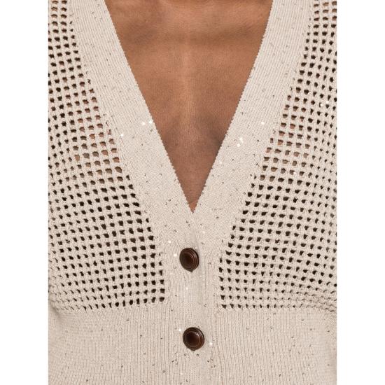 26SS 브루넬로 쿠치넬리 가디건 MDV762106 C069 NEUTRALS - BRUNELLO CUCINELLI