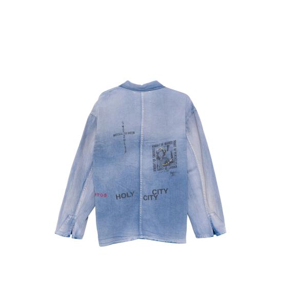 26SS 팔리 할리우드 셔츠 10U002Q3009 BLUE - PALY HOLLYWOOD