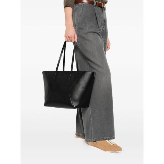 26SS 브루넬로 쿠치넬리 토트백 MBXAD2573 C101 BLACK - BRUNELLO CUCINELLI