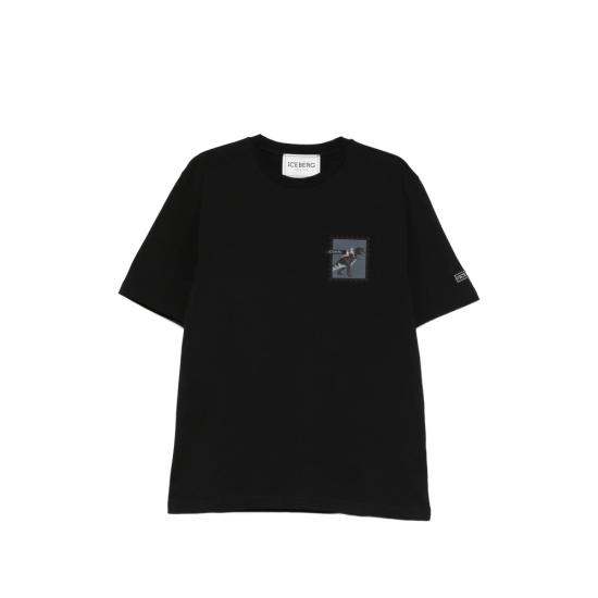 26SS 아이스 비 아이스버그 반팔 티셔츠 F027 627A 9000 BLACK