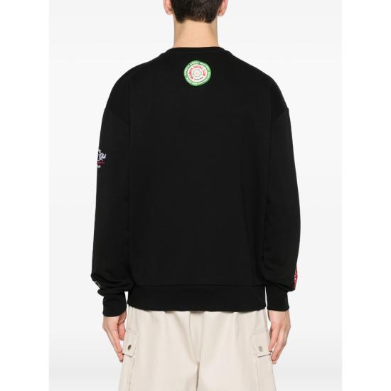 26SS 아이스 비 아이스버그 스웨터 E051 630A 9000 BLACK RED - ICE B ICEBERG