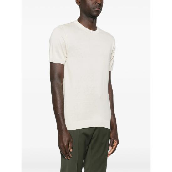 26SS 라르디니 반팔 티셔츠 PALMMC80 PA66031 150 NEUTRALS - LARDINI