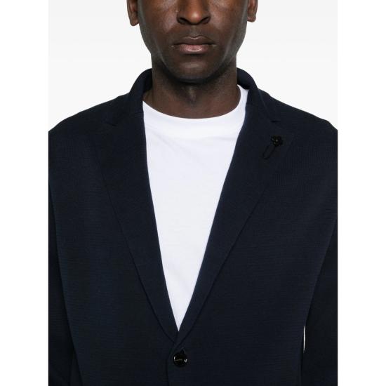 26SS 라르디니 가디건 PALJM100 PA66024 850 BLUE - LARDINI