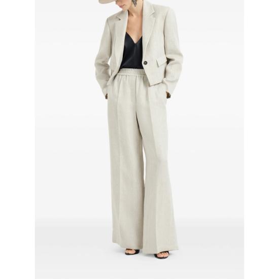 26SS 브루넬로 쿠치넬리 팔라초 팬츠 MH528P9131 C001 NEUTRALS - BRUNELLO CUCINELLI