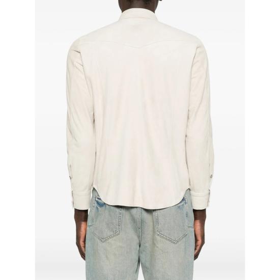 26SS Rifugio 긴팔 셔츠 26ETXS SUEDE SO19 NEUTRALS - OTHER BRANDS