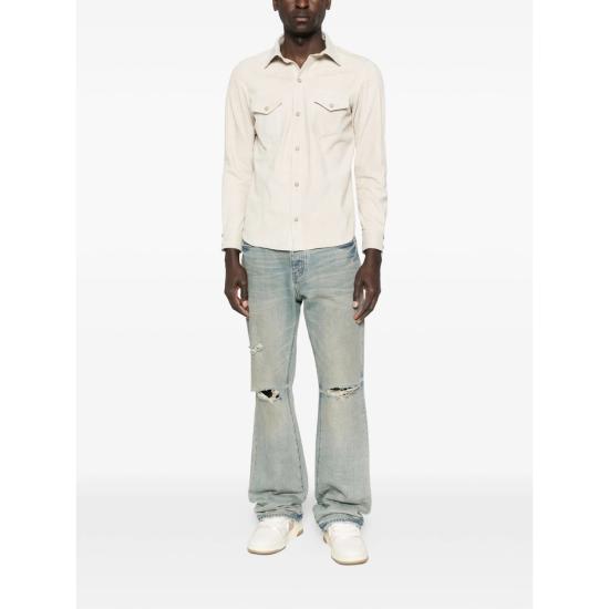 26SS Rifugio 긴팔 셔츠 26ETXS SUEDE SO19 NEUTRALS - OTHER BRANDS