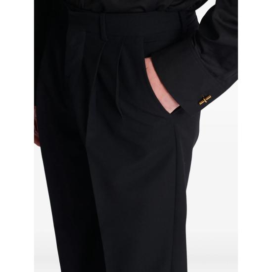 26SS 발망 스트레이트 팬츠 GH1PO130 WD49 0PA BLACK - BALMAIN