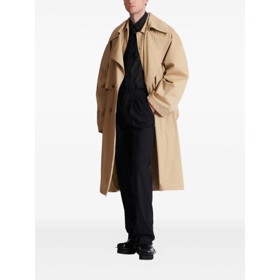 26SS 발망 스트레이트 팬츠 GH1PO130 WD49 0PA BLACK - BALMAIN