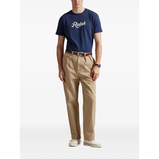 26SS 랄프 로렌 반팔 티셔츠 710936401011 DKCOW BLUE - RALPH LAUREN