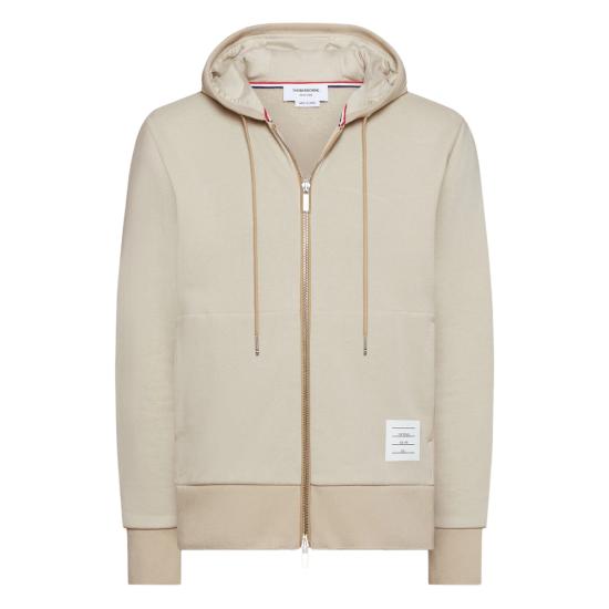 26SS 톰브라운 4바 저지 집업 후디 MJT517A 03037 260 NEUTRALS