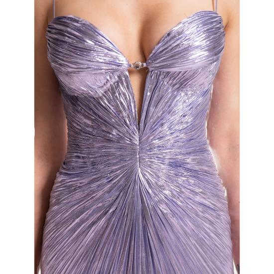 26SS 마리아루시아호한 롱 원피스 SARA DAHLI PURPLE - MARIA LUCIA HOHAN