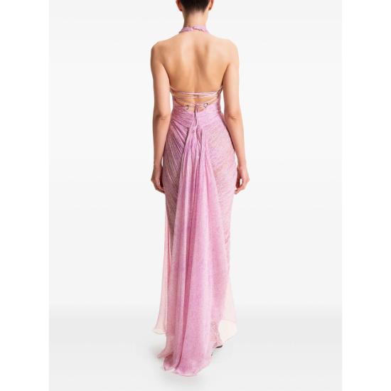 26SS 마리아루시아호한 롱 원피스 MILAGROS CYCLI PINK - MARIA LUCIA HOHAN