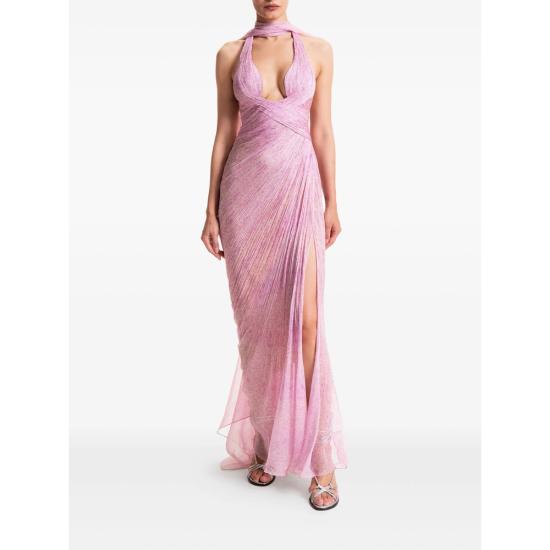 26SS 마리아루시아호한 롱 원피스 MILAGROS CYCLI PINK - MARIA LUCIA HOHAN