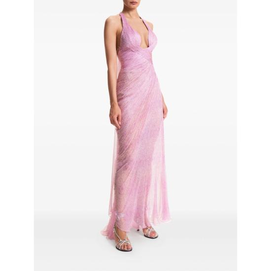 26SS 마리아루시아호한 롱 원피스 MILAGROS CYCLI PINK - MARIA LUCIA HOHAN