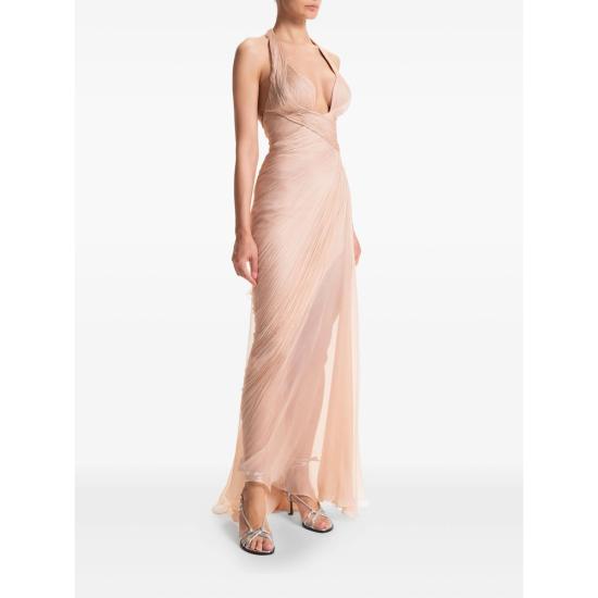 26SS 마리아루시아호한 롱 원피스 MILAGROS BLOSS NEUTRALS - MARIA LUCIA HOHAN