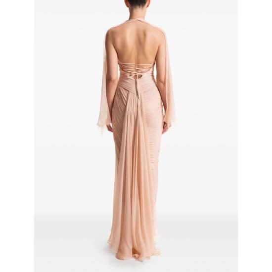 26SS 마리아루시아호한 롱 원피스 MILAGROS BLOSS NEUTRALS - MARIA LUCIA HOHAN