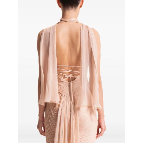 26SS 마리아루시아호한 롱 원피스 MILAGROS BLOSS NEUTRALS - MARIA LUCIA HOHAN