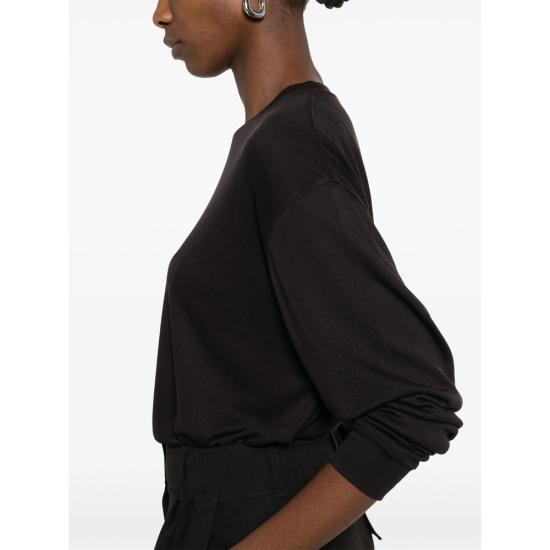 26SS 스튜디오 니콜슨 긴팔 티셔츠 SNW 1388 SIMMONS BLKGR BLACK - STUDIO NICHOLSON