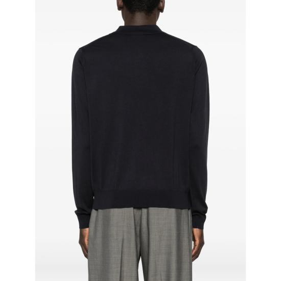 26SS 스튜디오 니콜슨 폴로 티셔츠 SNM 381 PILOTE DKNAV BLUE - STUDIO NICHOLSON