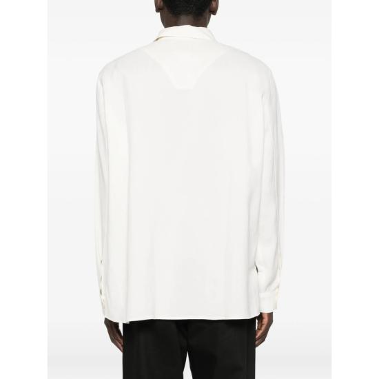 26SS 스튜디오 니콜슨 긴팔 셔츠 SNM 1508 AUSTIN CHALK WHITE - STUDIO NICHOLSON