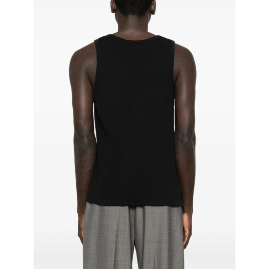 26SS 스튜디오 니콜슨 민소매 티셔츠 SNM 1487 RAZIM BLACK - STUDIO NICHOLSON