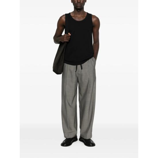 26SS 스튜디오 니콜슨 민소매 티셔츠 SNM 1487 RAZIM BLACK - STUDIO NICHOLSON