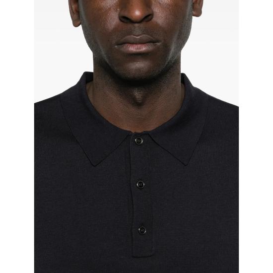 26SS 스튜디오 니콜슨 폴로 티셔츠 SNM 094 ARIETA DKNAV BLUE - STUDIO NICHOLSON