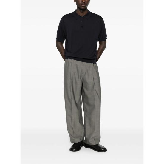 26SS 스튜디오 니콜슨 폴로 티셔츠 SNM 094 ARIETA DKNAV BLUE - STUDIO NICHOLSON