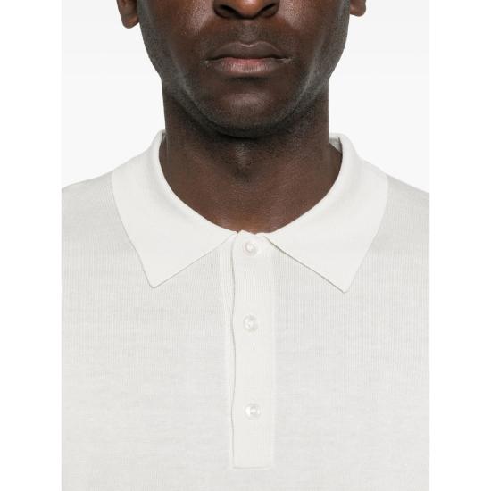 26SS 스튜디오 니콜슨 폴로 티셔츠 SNM 094 ARIETA BONE NEUTRALS - STUDIO NICHOLSON