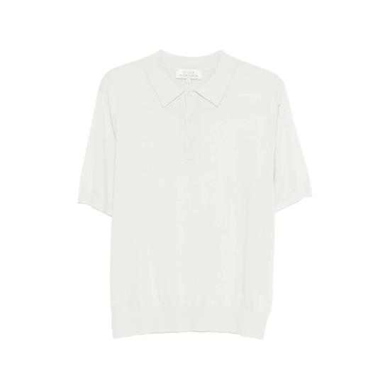 26SS 스튜디오 니콜슨 폴로 티셔츠 SNM 094 ARIETA BONE NEUTRALS