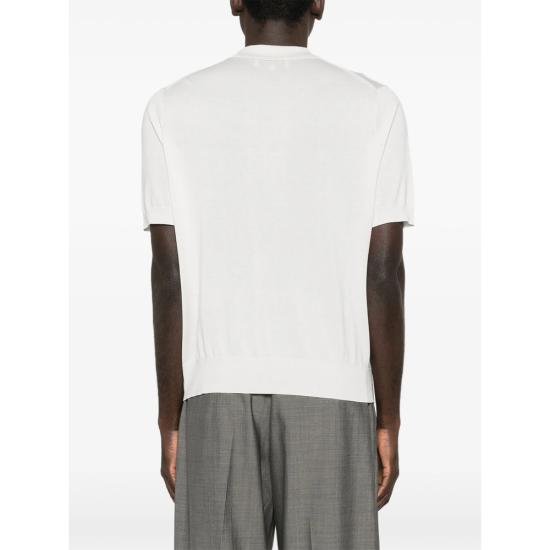 26SS 스튜디오 니콜슨 폴로 티셔츠 SNM 094 ARIETA BONE NEUTRALS - STUDIO NICHOLSON