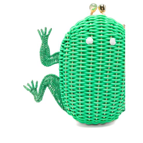 26SS 세르프이 클러치/파우치 13560 MARY FROGL GREEN GREEN NEUTRALS - SERPUI