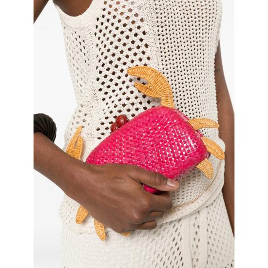 26SS 세르프이 클러치/파우치 13545 MIA CRAB RED PINK NEUTRALS - SERPUI