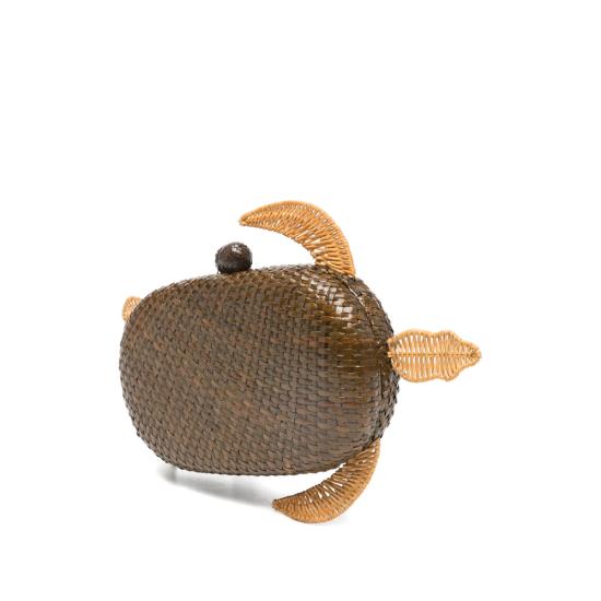 26SS 세르프이 클러치/파우치 13544 OLIVINE BROWN BROWN NEUTRALS - SERPUI