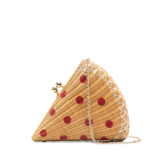 26SS 세르프이 클러치/파우치 13508 PIZZA HONEY NEUTRALS RED