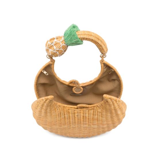 26SS 세르프이 클러치/파우치 13445 YOLANDA HONEY NEUTRALS GREEN - SERPUI