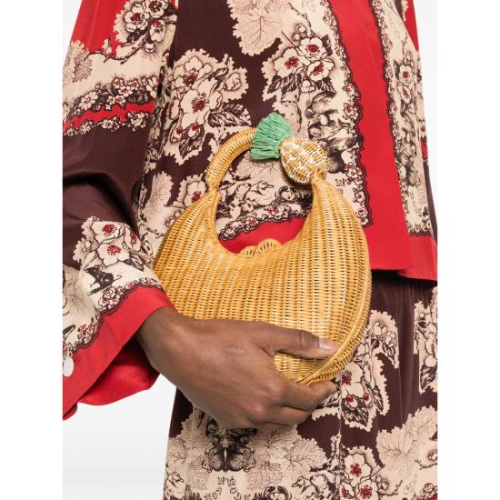 26SS 세르프이 클러치/파우치 13445 YOLANDA HONEY NEUTRALS GREEN - SERPUI