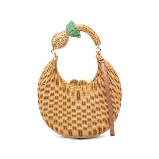 26SS 세르프이 클러치/파우치 13445 YOLANDA HONEY NEUTRALS GREEN