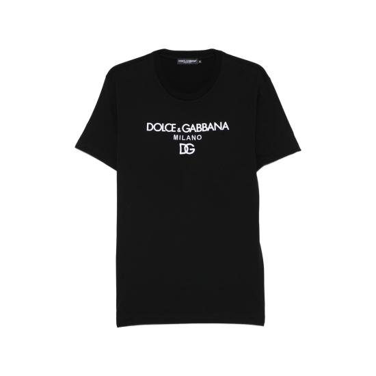 26SS 돌체앤가바나 반팔 티셔츠 G8PD7Z G7P0H N0000 BLACK