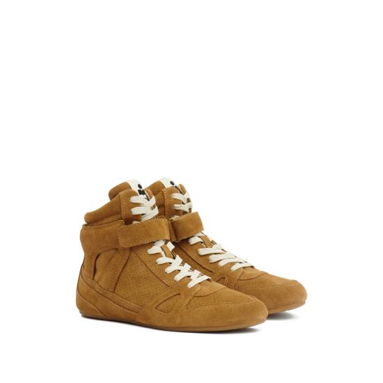 26SS 이자벨마랑 스니커즈 D1E01S BK0092FA 50CO BROWN - ISABEL MARANT