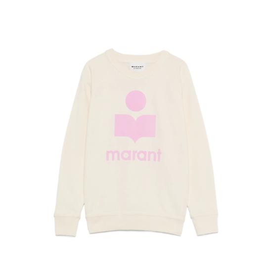26SS 이자벨마랑에뚜왈 긴팔 티셔츠 D1M04E SW0160FA ECPK NEUTRALS PINK