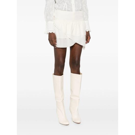 26SS 이자벨마랑에뚜왈 숏 스커트 D1J11E JU0439FA 23EC NEUTRALS - ISABEL MARANT ETOILE