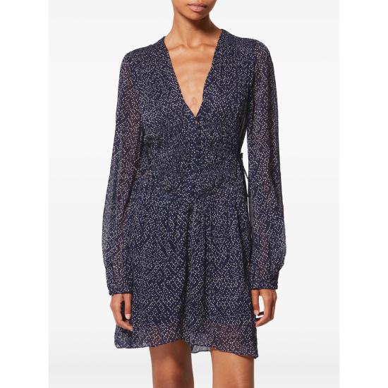 26SS 이자벨마랑에뚜왈 미디 원피스 D1J08E RO0969FB 30MI BLUE - ISABEL MARANT ETOILE