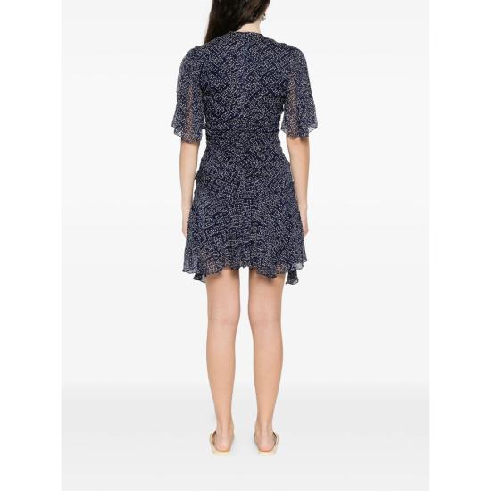 26SS 이자벨마랑에뚜왈 미디 원피스 D1J08E RO0330FA 30MI BLUE - ISABEL MARANT ETOILE